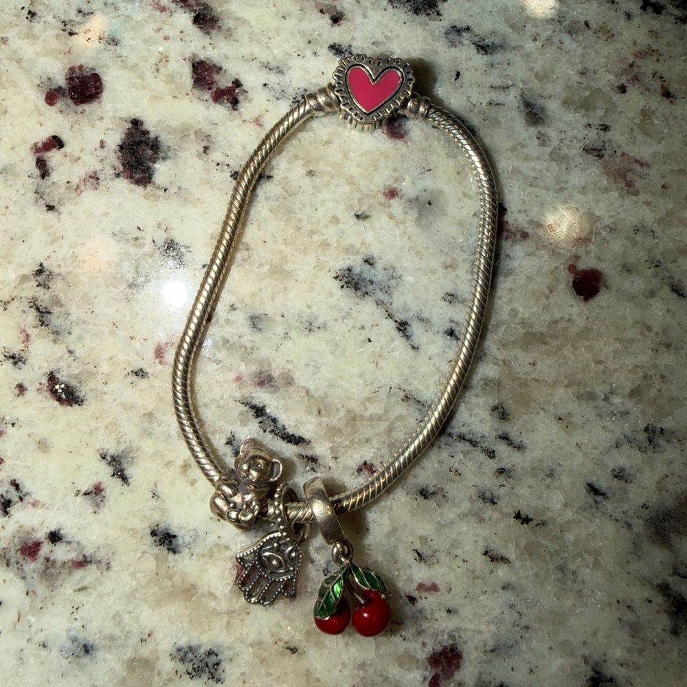 Pandora Keith Haring Bracelet with charms